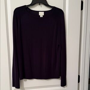 H&M Deep Midnight Navy Long Sleeve Sweater